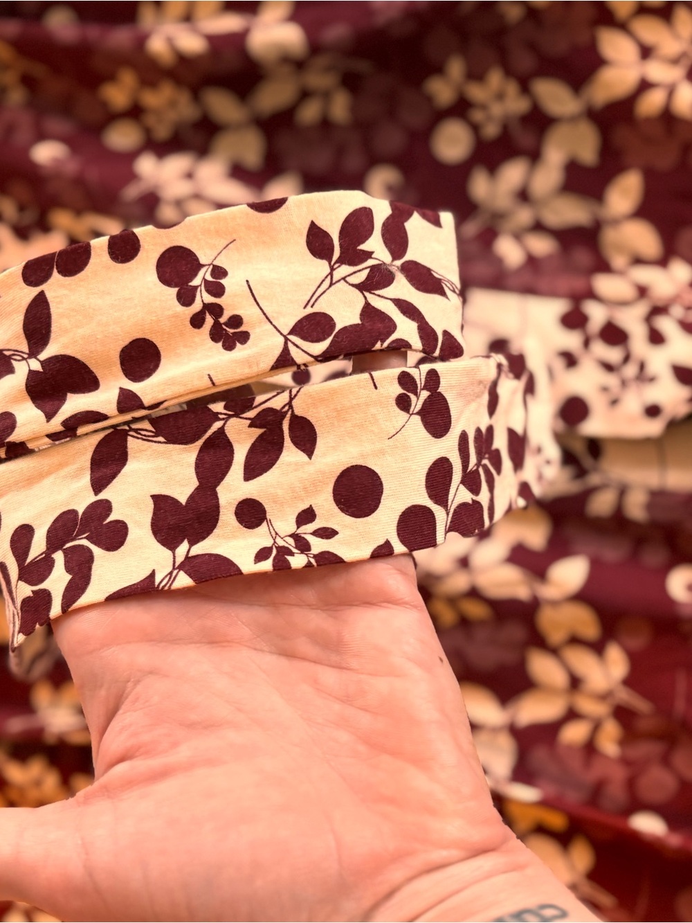 Pact XL/XXL Floral Pajama Short Robe - Picture 4 of 12